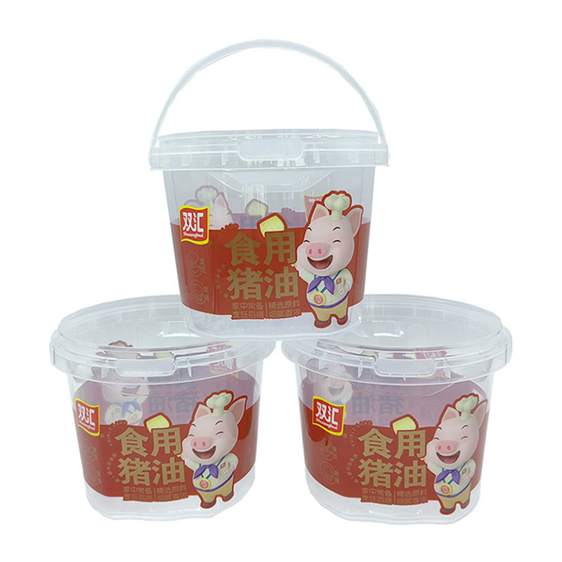PP IML Bucket de plástico