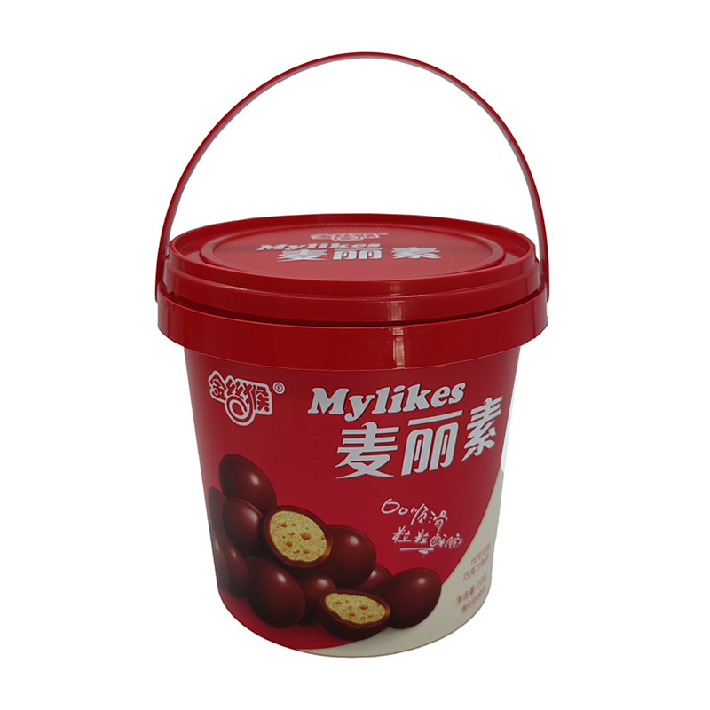 PP IML Moldeo de inyección de cubo de plástico