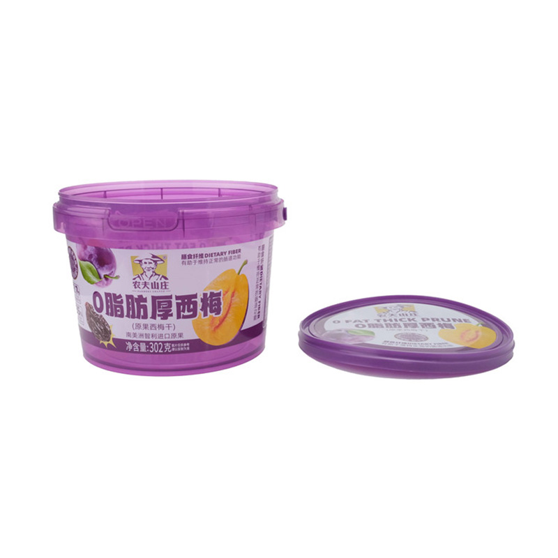 PP IML Bucket redondo de plástico
