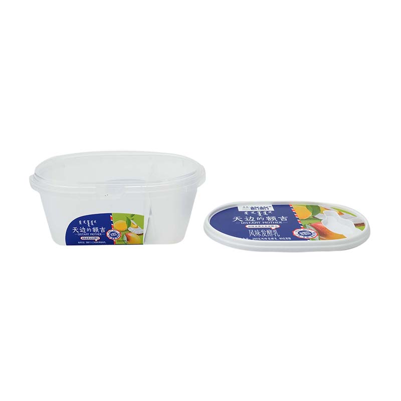 PP IML Copa de yogurt de plástico