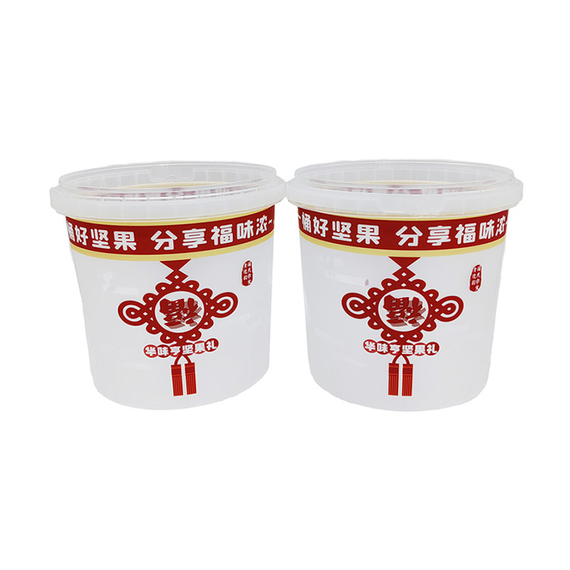 PP Plastic Round Round AirTight Yogurt Tina