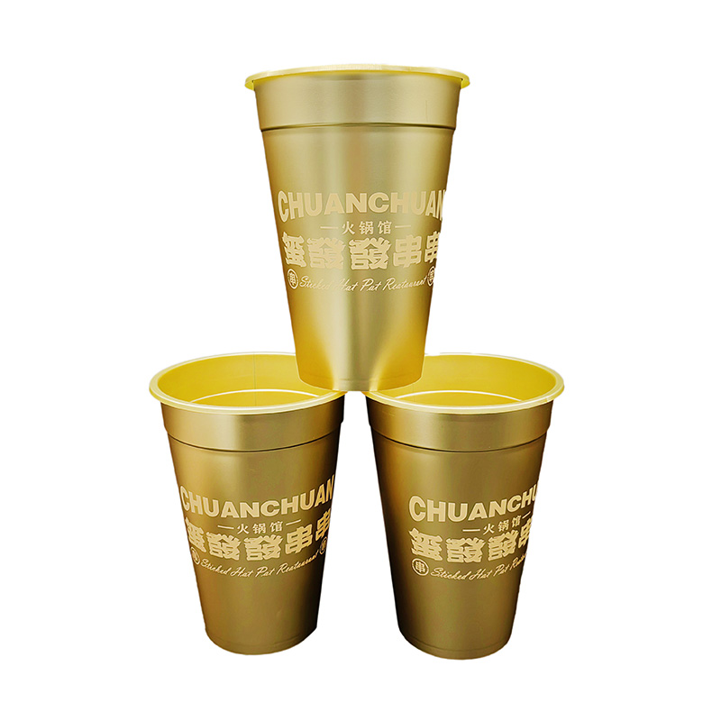 PP Plastic Smoothie Copa en etiqueta de molde