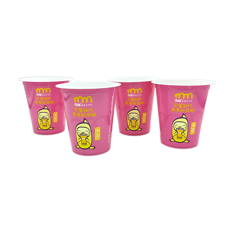 PP Copa de yogurt de plástico para llevar